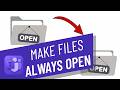 How to make Microsoft Teams files always open in the desktop app