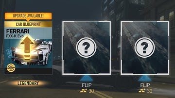 Finding Ferrari FXX-K Evo Blueprints | Need for speed no limits promotional event