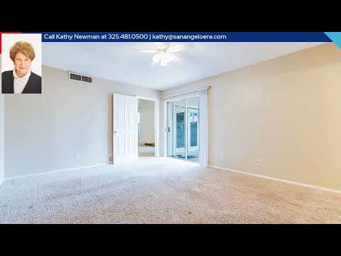 2562 Sunset Dr, San Angelo, TX home video tour