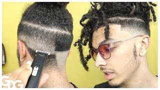 Hightop Fade Freeform Dreadlocks