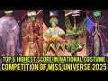Top 6 National Costumes at Miss Universe 2025 🇵🇭