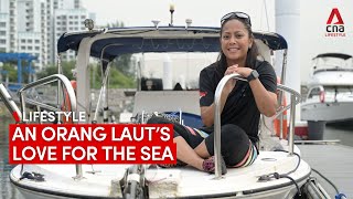 She takes Singaporeans around on boat tours to experience the Orang Laut life