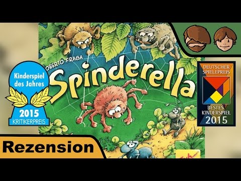 Spinderella (Kinderspiel des Jahres 2015 - Deutscher Kinderspielepreis 2015) - Review