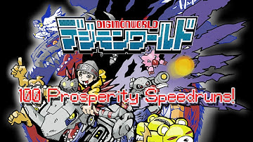 Digimon World - 100 Prosperity WR Grind, Day 1/14