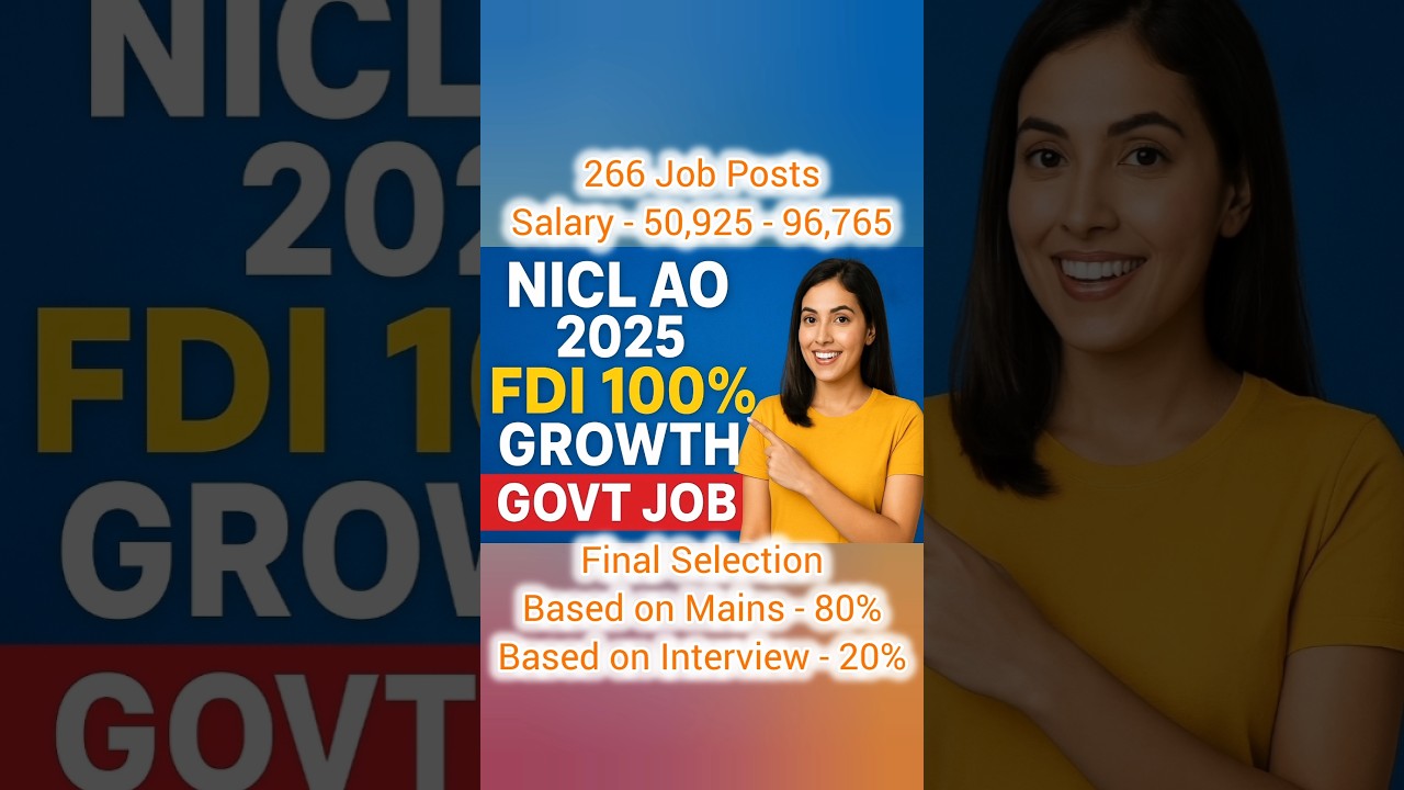 Today's news that can save your career ✅ NICL GOVT secured job in India 