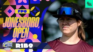 2026 Jonesboro Open | FPO R1B9 |  Saarinen, Handley, Mertsch, Laine | Jomez Disc Golf