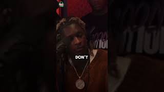 When Wallo Warmed Young Thug💯‼️ #motivation #rap #shorts