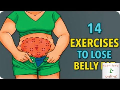 14 EXERCISES THAT HELP GET RID OF STUBBORN BELLY FAT/14 სავარჯიშო, რომელიც გეხმარებათ მუცლის ცხიმი