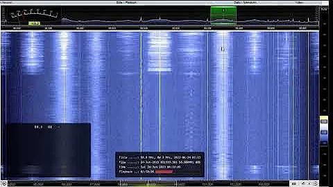 2023 06 24 FM Meteor scatter highlights