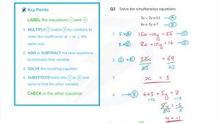 Simultaneous Equations - Linear