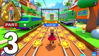 Subway Princess Runner - Gameplay Walkthrough Part 3 - Subway City Princess Dash (Android, iOS) screenshot 2