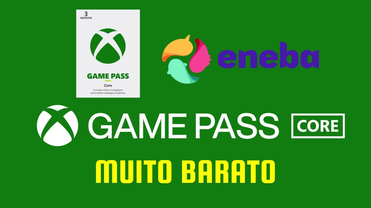 Game Pass Core, Comprar Game Pass - GSGames - Sua Loja de Jogos Online