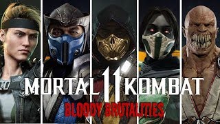 Mortal Kombat 11 All Brutalities So Far