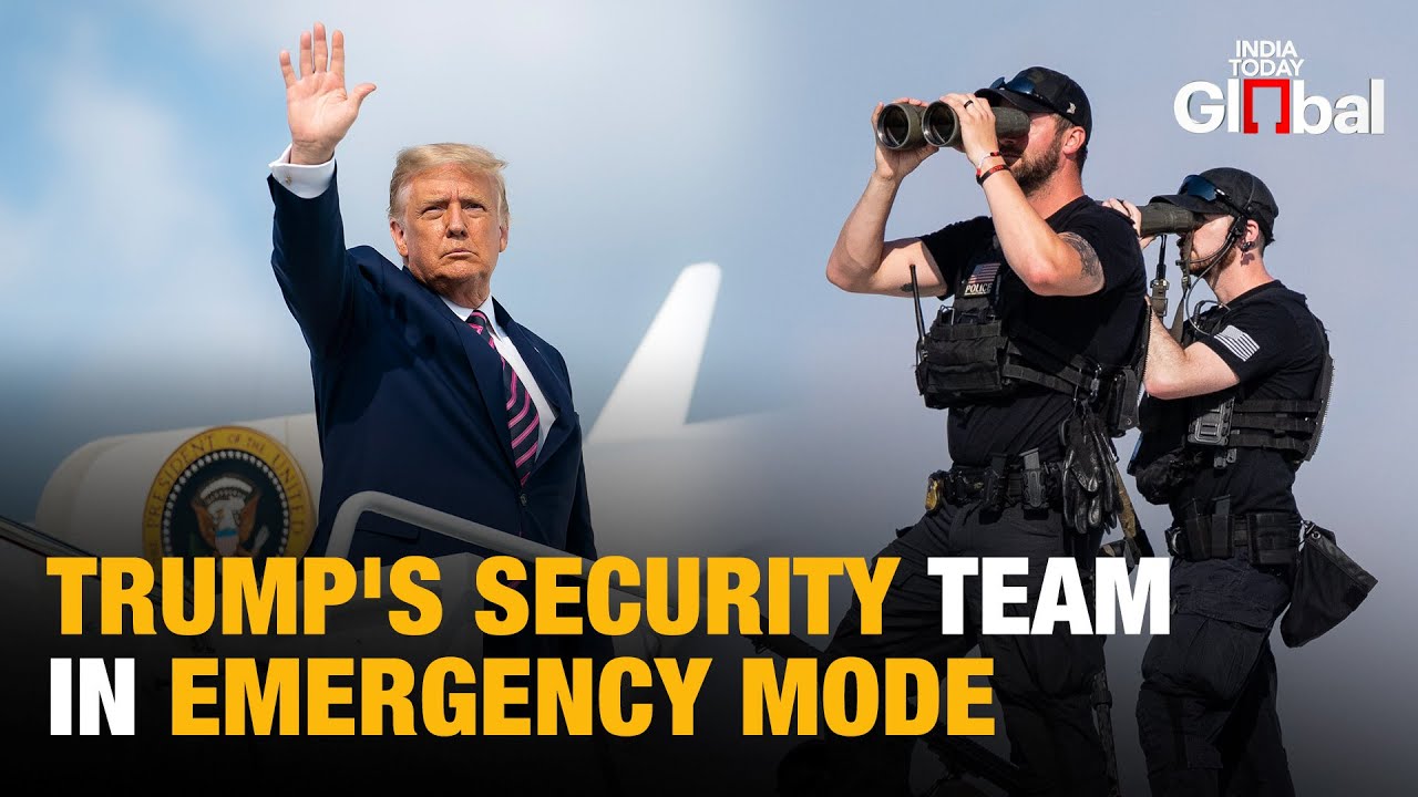 FBI Probes Sniper Nest Found Near Air Force One As Trump Boards