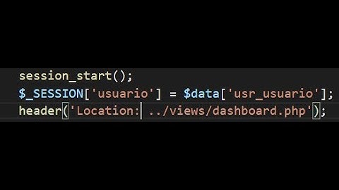 PHP sesiones y variables de sesión PARTE 1/2