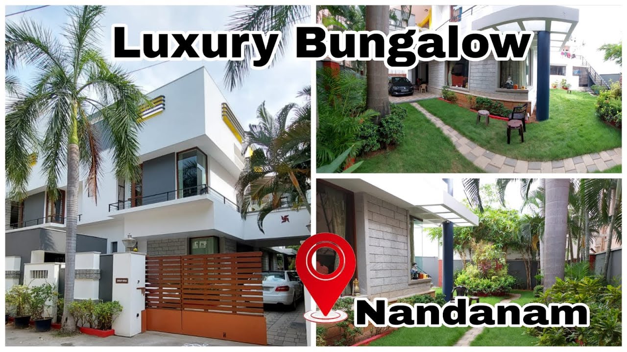 Exclusive 6BHK Bungalow for Sale in Nandanam Luxury Real Estate Tour YouTube