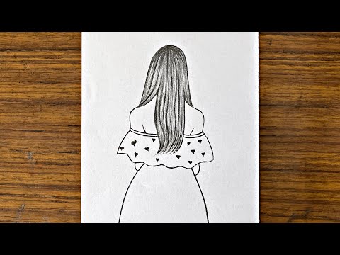 Cartoon Girl Drawing - How To Draw A Cartoon Girl Step By Step