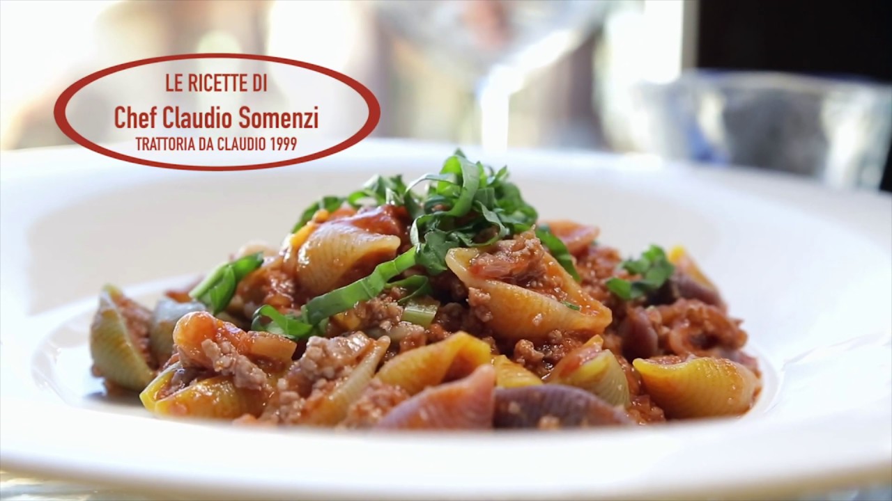 Pasta Dalla Costa - Conchiglie ai 5 colori al ragù di filetto di manzo ...