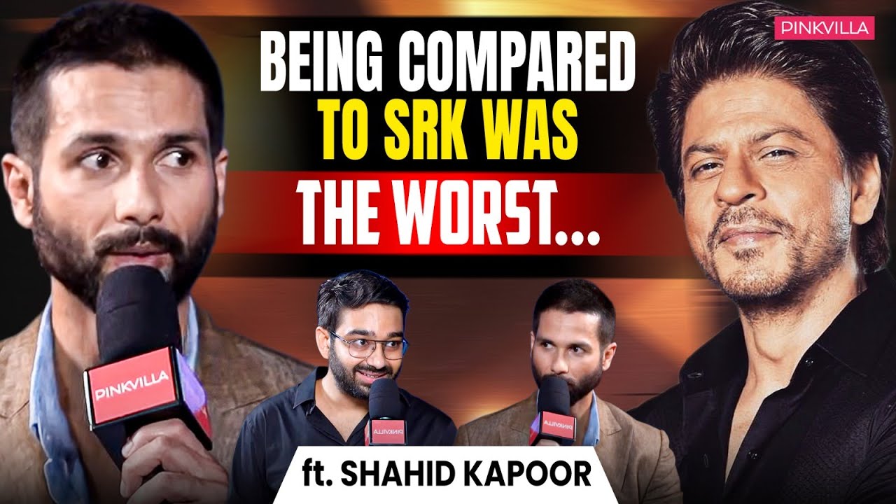 Shahid Kapoor on Being Compared to Shah Rukh Khan | Honest Interview