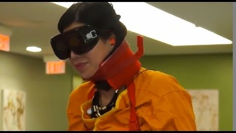 What it feels like to be a frail senior using an ‘aging suit’