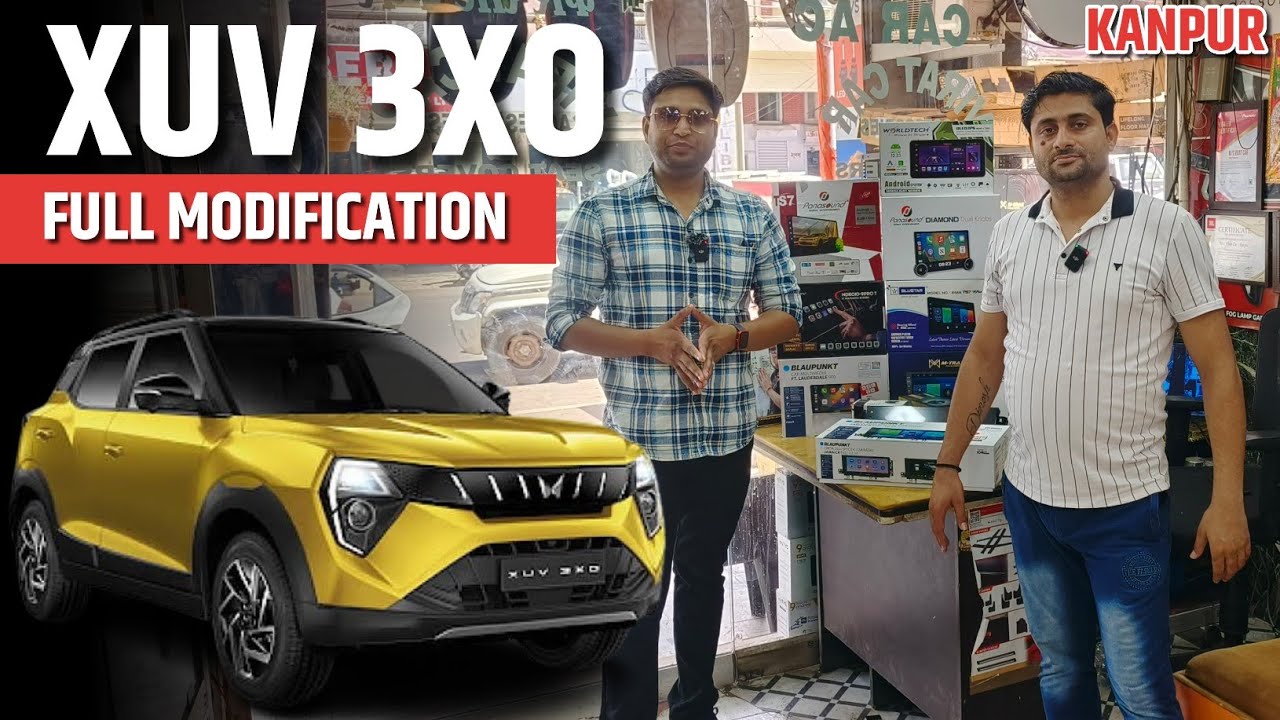 Mahindra XUV 3XO Full Modification in Kanpur 🔥 l Xuv3xo All Accessories
