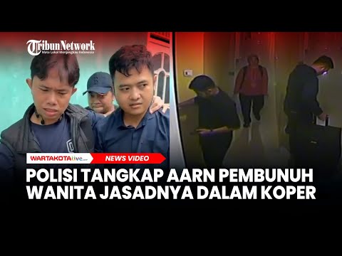 Detik detik Polisi Tangkap Pelaku Pembunuhan Wanita yang Jasadnya Ditemukan Dalam Koper di Bekasi