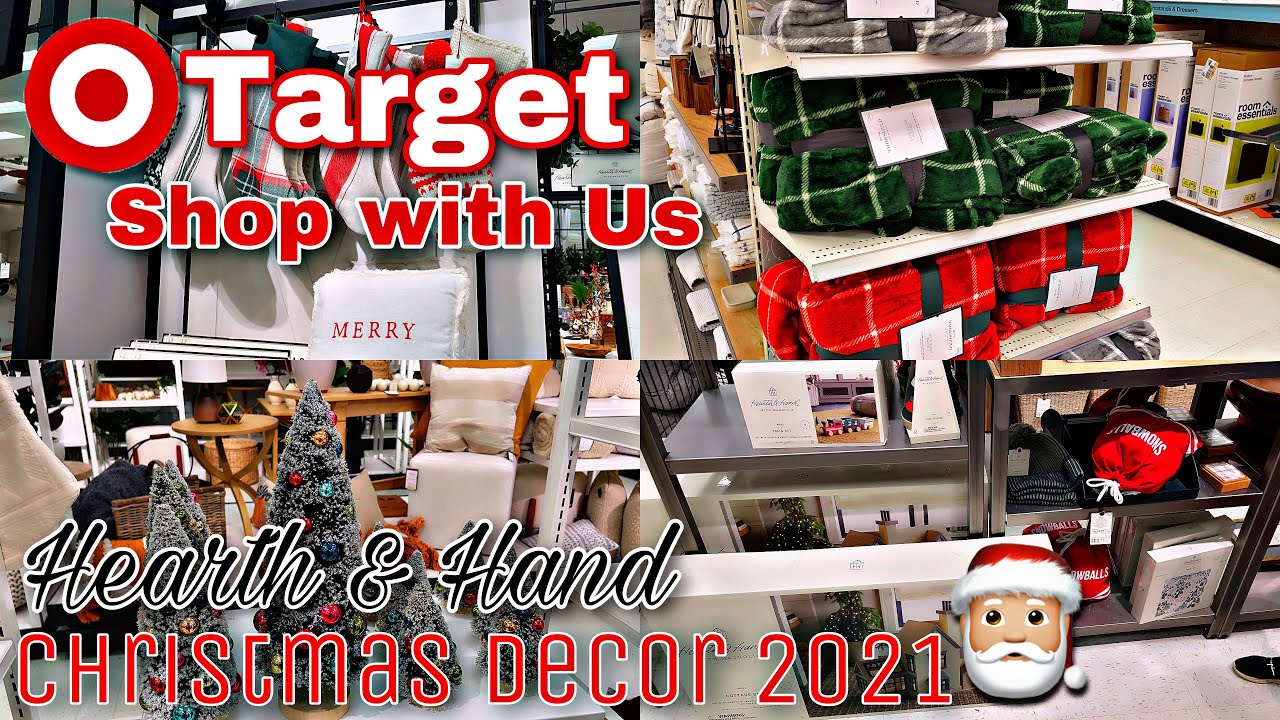 *NEW* Target Christmas Decor 2021🎄 Hearth and Hand Christmas Collection ️ SHOP WITH US🎅🏼