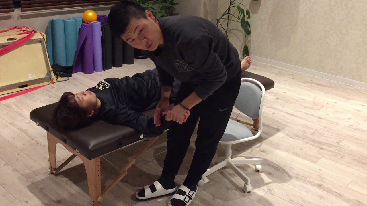 神経伸張テスト（正中神経）について