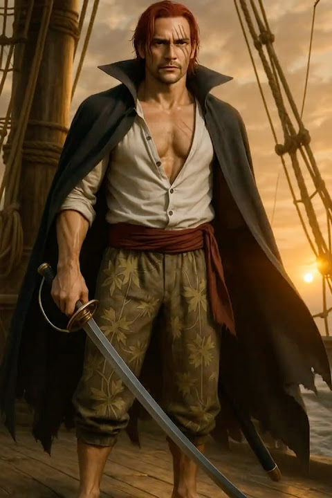 Red Hair Pirates in Real Life ⚔️ | Shanks & Crew AI Transformation #onepiece