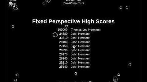 Version 4.0 - Atari-like Asteroids - TCL/TK Homebrew with Star Wars and Star Trek Themes.