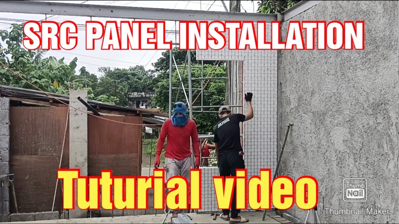 SRC PANEL INSTALLATION TUTORIAL VIDEO DAPAT MO MAPANUOD ITO