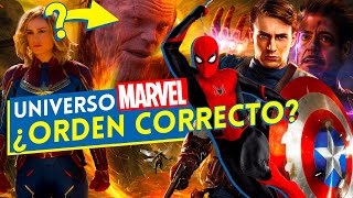 CRONOLOGÍA MARVEL: Orden CORRECTO de todas las PELÍCULAS y SERIES (ACTUALIZADO diciembre 2021)