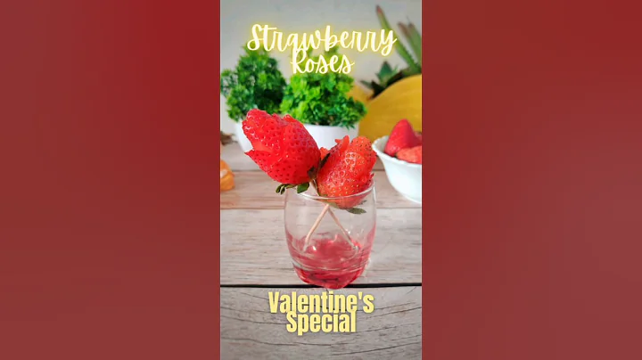 🍓STRAWBERRY Roses🌹 #shorts #youtubeshorts #valentinesday