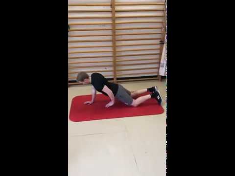 Single handed kneeling crosses