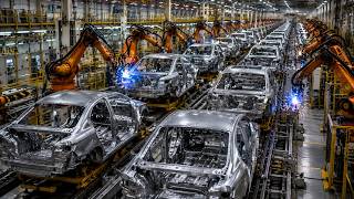 How Car Chassis Frames Are Made | Complete Car Manufacturing Process | Inside Modern Car Factory