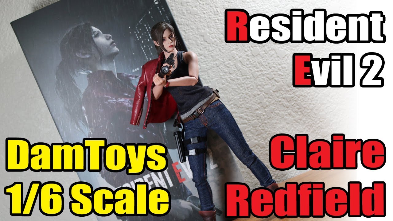 DAMTOYS 1/6 Resident Evil 2 Remake Ver. Claire Redfield Figure