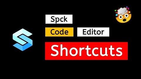 SPCK Code Editor Tutorial (Don
