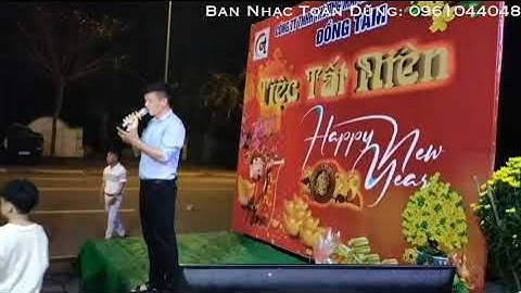 Tuyên bố khai mạc buổi tiệc || Tiệc Tất Niên công ty Đồng Tâm