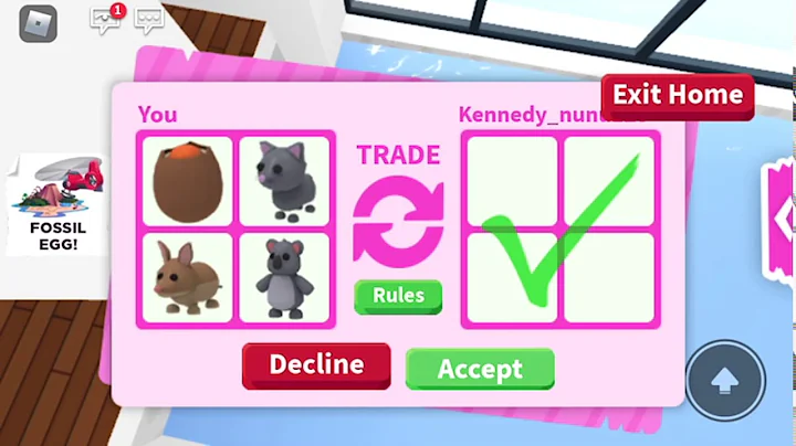 Did i get scammed for my T rex??? |Roblox Adopt Me