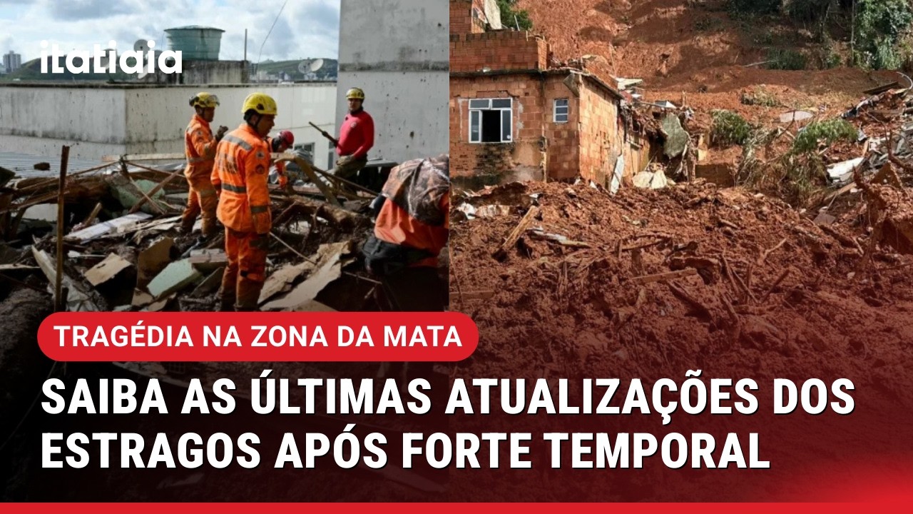 ITATIAIA ENTRA AO VIVO DE JUIZ DE FORA COM ATUALIZAÇÕES SOBRE OS ESTRAGOS DAS CHUVAS
