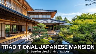 Exploring the Beauty of Traditional Japanese Mansion Architecture and Zen-Inspired Living Spaces