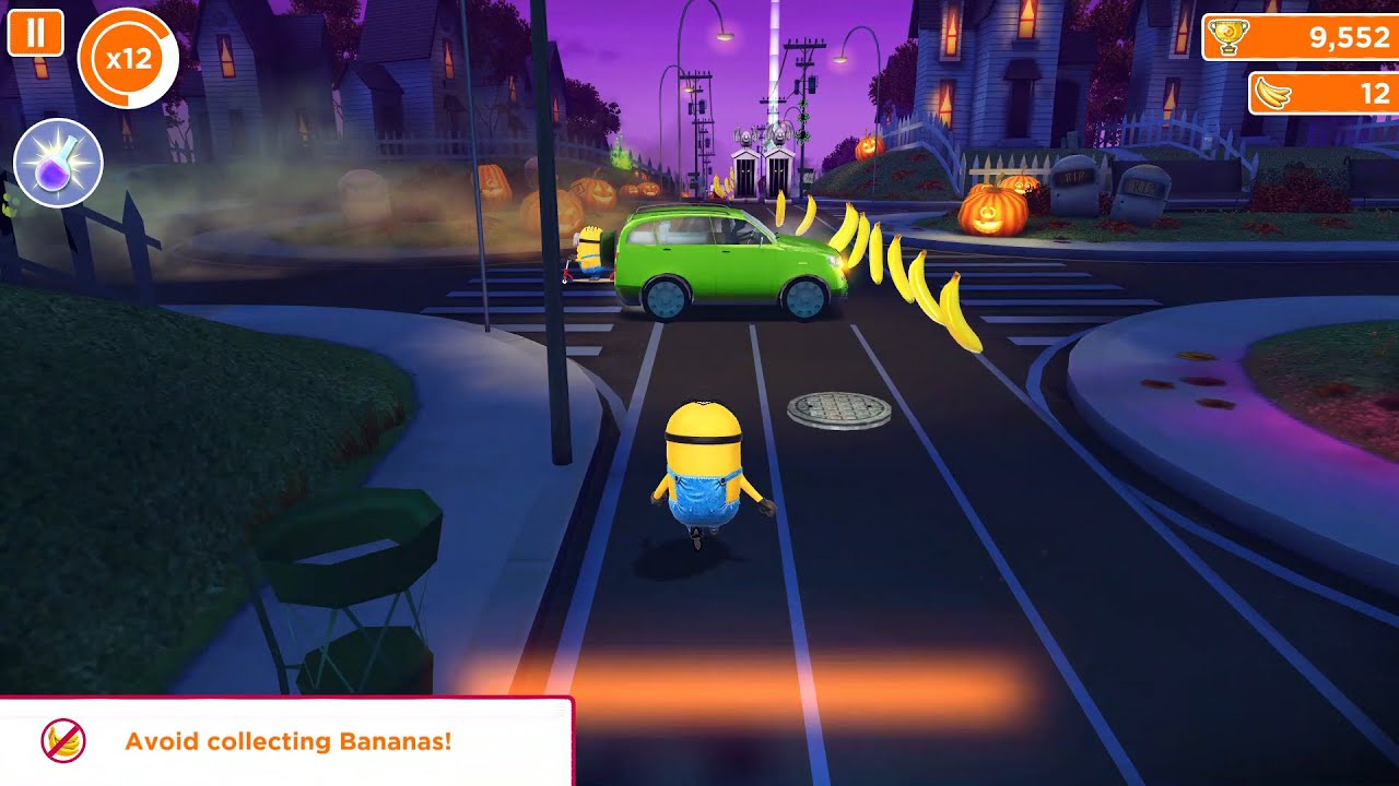 Despicable Me: Minion Rush - Avoid Collecting Bananas Mission