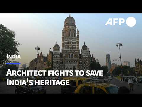 Architect fights to save India's past, built on 'stone, tears and sweat' | AFP