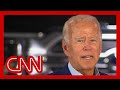 See Biden's reaction to Trump revealing secret weapons system