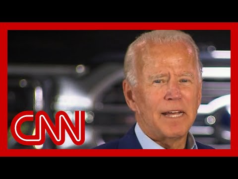 See Biden's reaction to Trump revealing secret weapons system