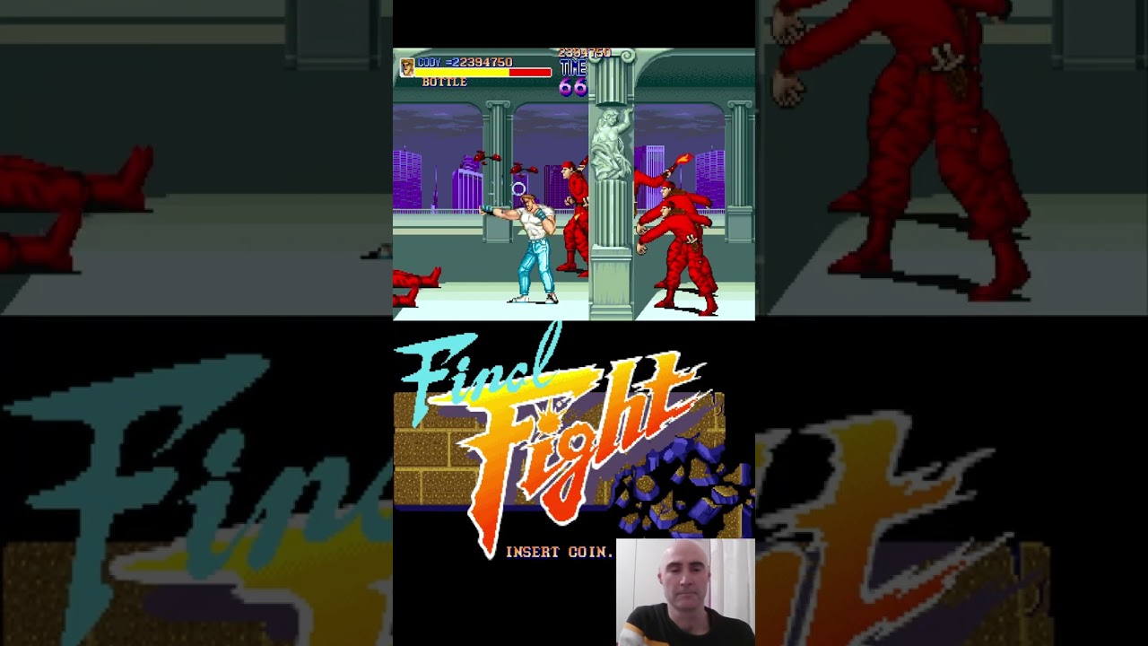 Final Fight Arcade – Hardest Mode Mastery | Minimal Damage, No Lives Lost (Facecam Commentary)