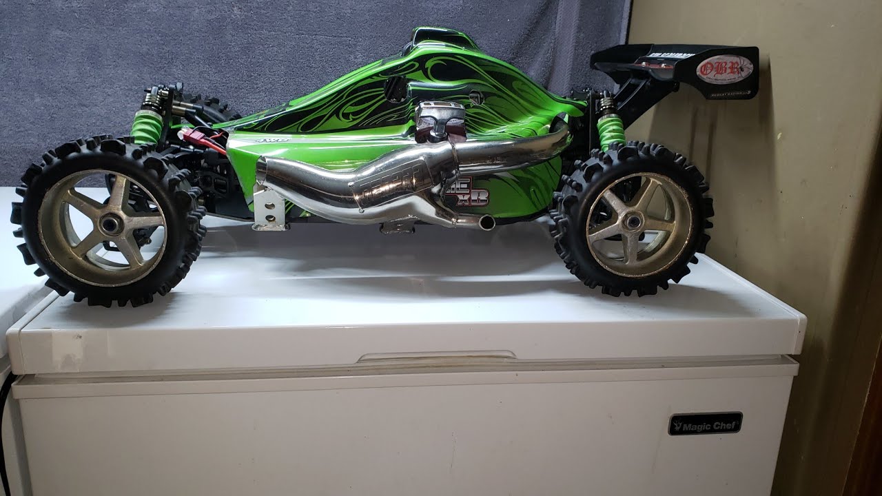 Obr Racing Redcat Kermit The Redcat Rampage Xb w/OBR Full mod 30 is alive!!! - YouTube