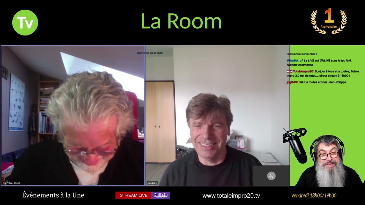 Full Replay : Evénements à la Une - Totale Impro 2.0 - Vendredi 5 mai 2023