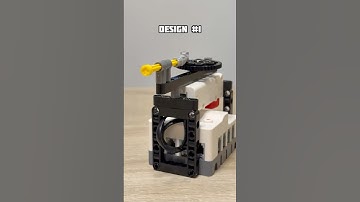 4 Reciprocating Mechanism Designs #lego #legotechnic #funny #mechanism #mechanicalengineering