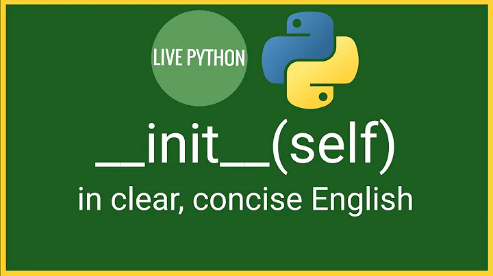 Python 3's __init__(), self, Class and Instance Objects Explained Concisely